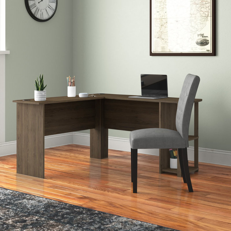 Andover Mills™ Salina LShape Desk & Reviews Wayfair